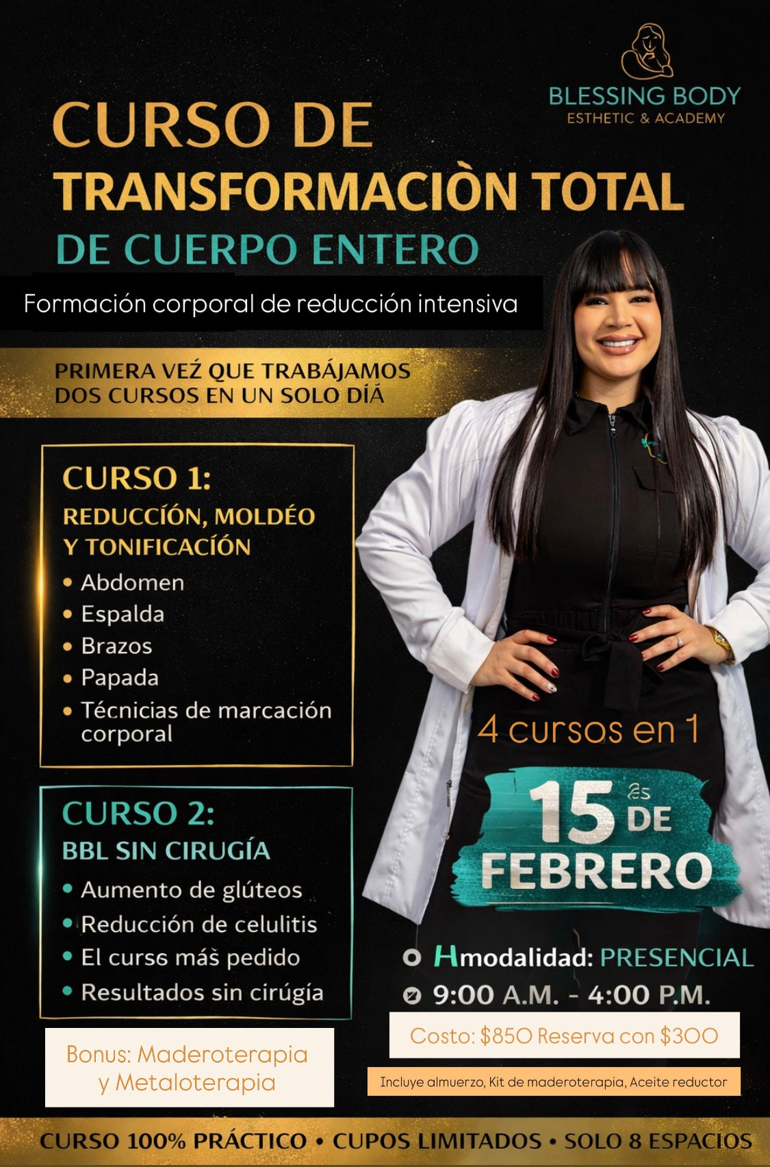 Transformación Total curso 4 en 1