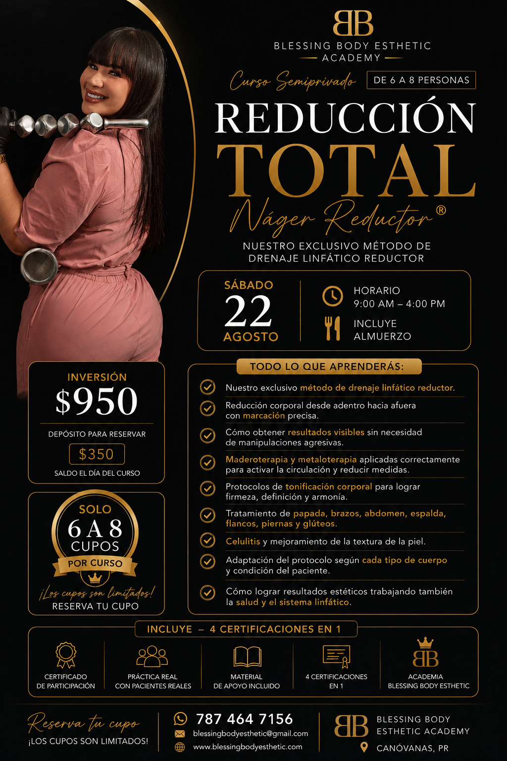 Reducción Total (4 certificaciones en 1)