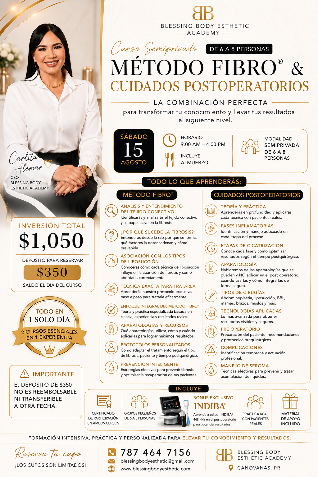 Blessing Recovery Post Op Care BONUS: MÉTODO FIBRO