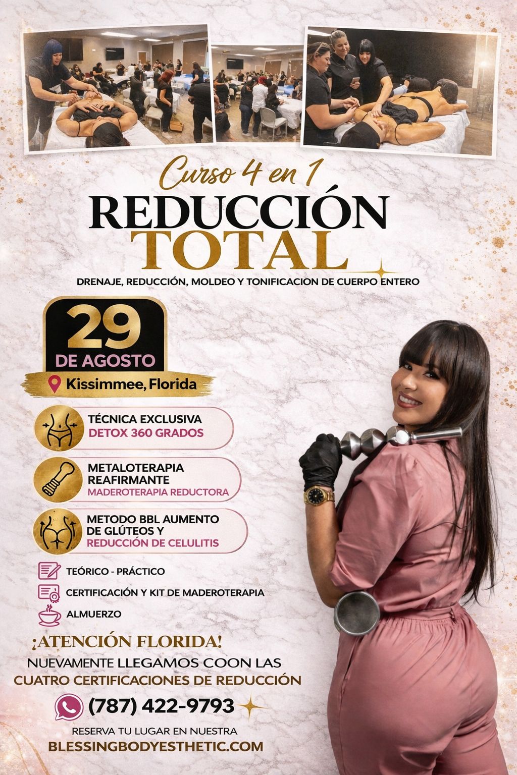 Reducción total Kissimee (4 certificaciones en 1)