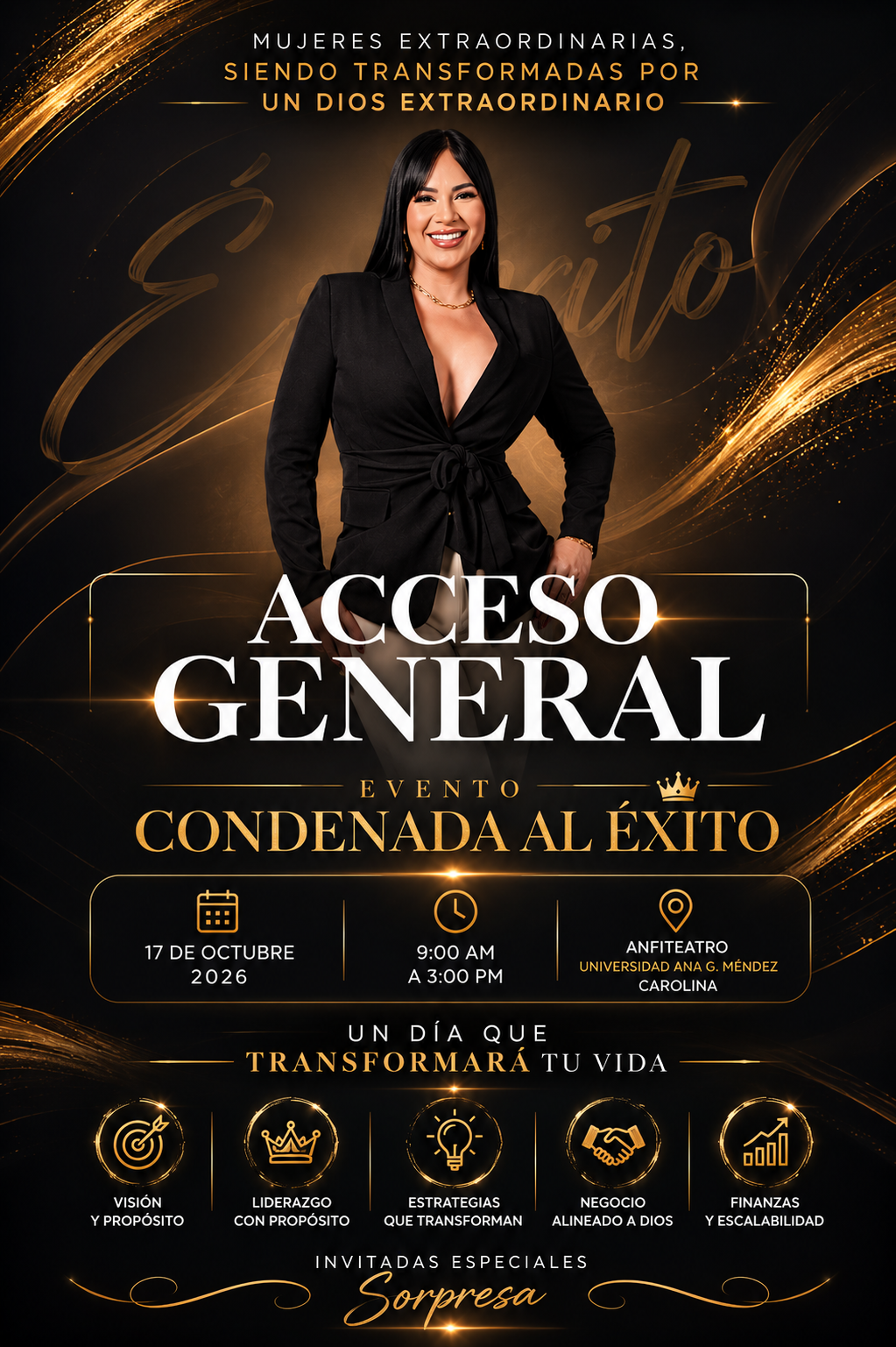Evento: Condenada al ÉXITO (Entrada General)